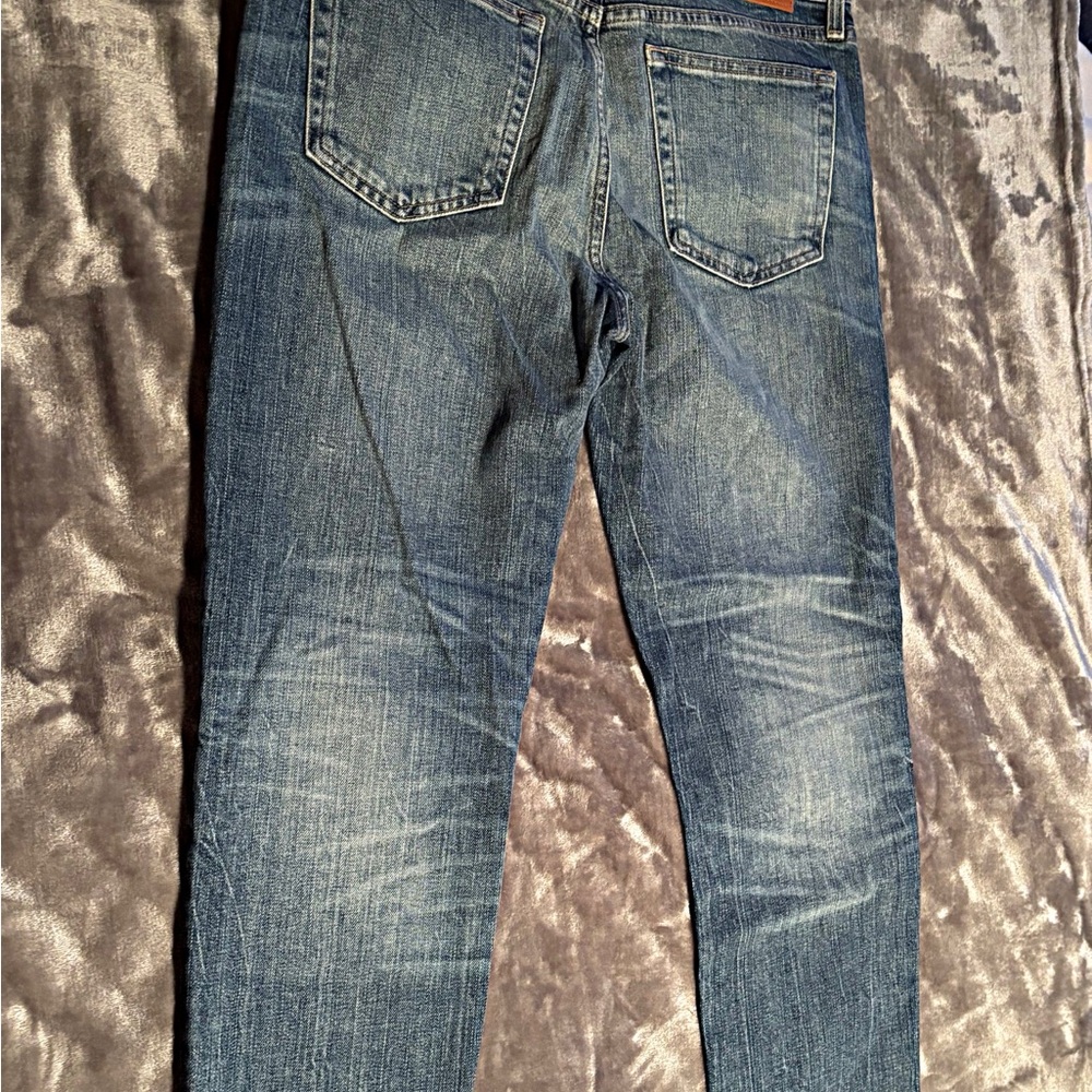 Lucky Brand Women's Blue Boyfriend Jeans - Picture 3 of 7